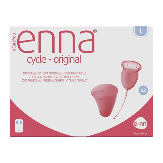 Enna Cycle coupe menstruelle T-L 2 pièces