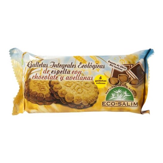 Eco-Salim Biscuits d'épeautre fourrés au chocolat 80g