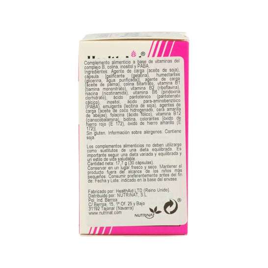 Health Aid Vitamina B Complex 30caps *