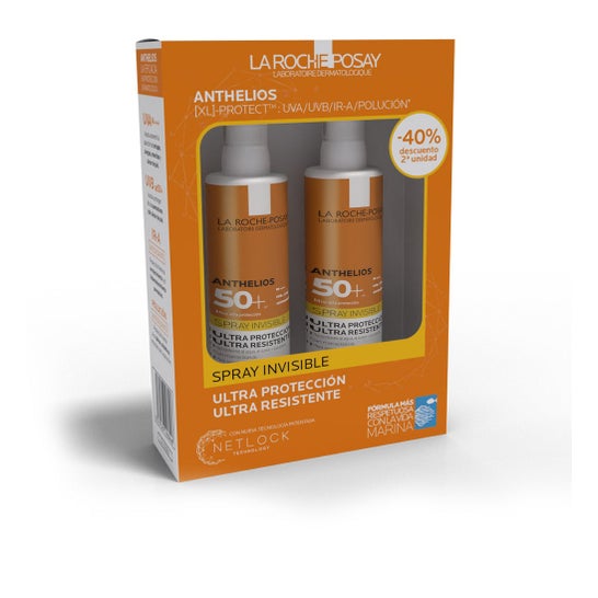 La Roche-Posay Anthelios Spray Invisible SPF50 2x200ml