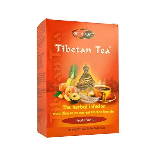 Tibetan Tea Infusion Herbal Goût de Fruit 30 Sachets DocMorris France