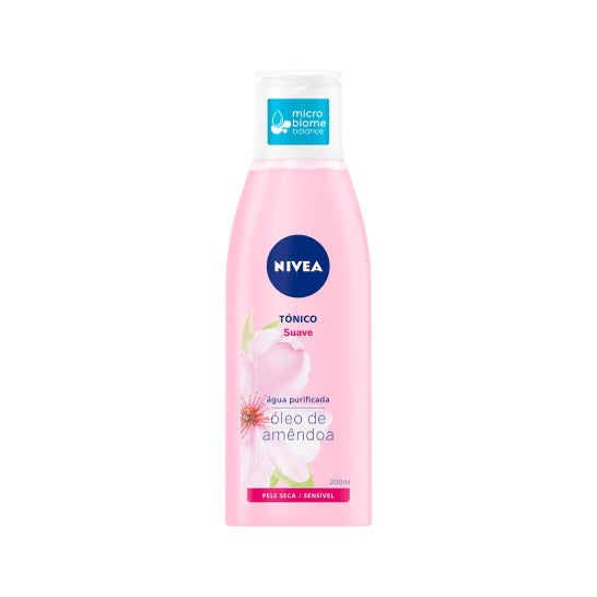 Nivea Tónico Suave Água Purificada Óleo de Amêndoa 200ml