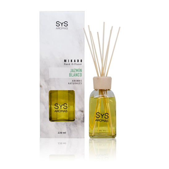Sys Mikado Ambientador Jazmín Blanco 220ml