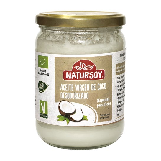 Natursoy Aceite De Coco Desodorizado Especial Freír Eco  400g *