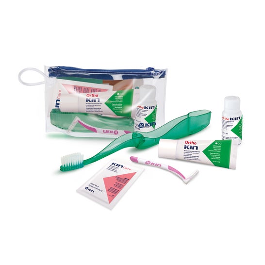 Kit orthodontique Orthokin Dentifrice + Bain de bouche + Gel