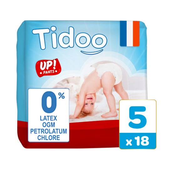 Tidoo Up Pants Couches T5 12-15Kg 18uts