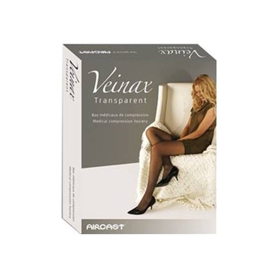 Veinax Transparent Chaussette 2 Gris Fume Taille 1N 1 Paire