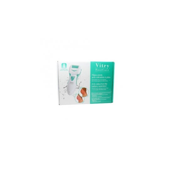 Vitry FootCare Râpe Pied Anti-Callosités à Piles