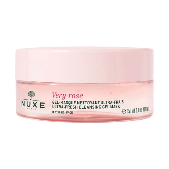 Nuxe Very Rose Gel-Masque Nettoyant Ultra-Frais 150ml