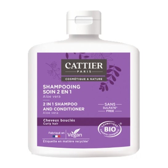 Cattier Shampooing Soin Boucles 2 en 1 250ml