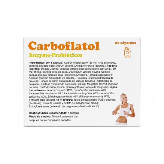 DIS CARBOFLATOL 60 CAPSULES
