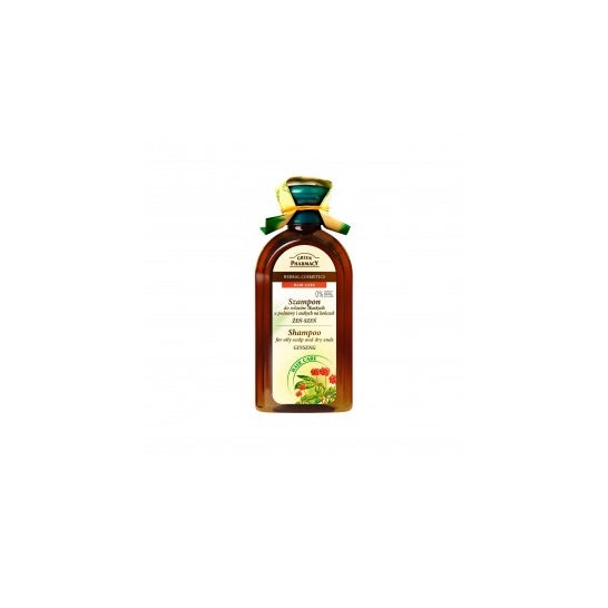 Green Pharmacy Champú Ginseng 350ml Cabello Graso Puntas Secas