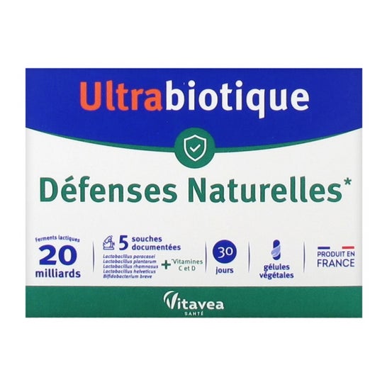Vitavea Ultrabiotique Défense Naturelle 30 Gélules