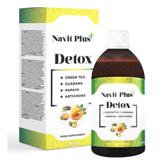 Navit Plus Detox Sabor Frutos Rojos 500ml