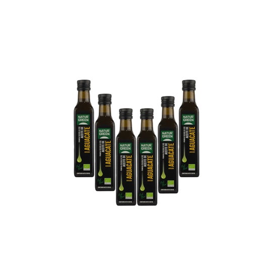 NaturGreen Pack Huile d'Avocat Bio 6x250ml