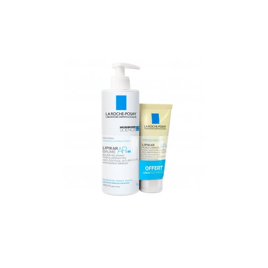 La Roche-Posay Lipikar Baume AP+M 400ml + Huile Lavante AP+ 100ml