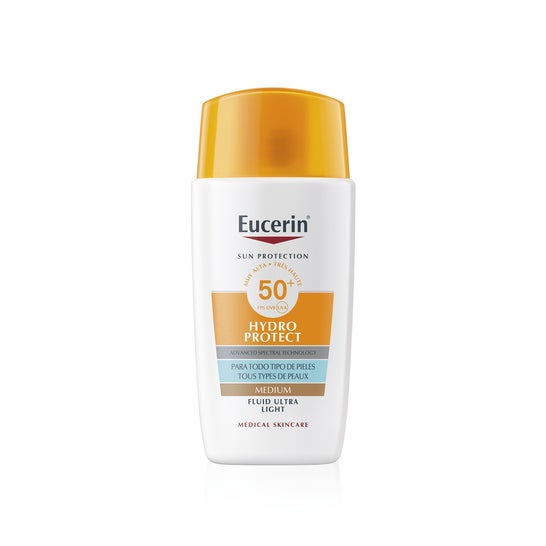 Eucerin Hydro Protect Fluido Ultra Light Tinted Medio SPF50+ 50ml