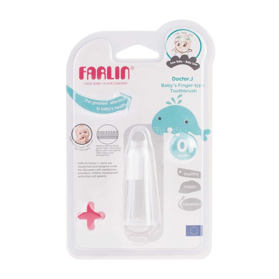 Farline Set Dé à Coudre + Gel Dentaire Bébé