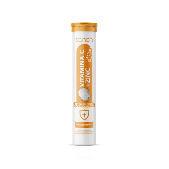 Sanon Sport Vitamine C + Zinc Orange 20comp