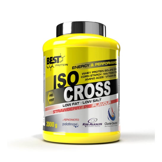 Best Protein Iso Cross Tarta De Fresa 2000g