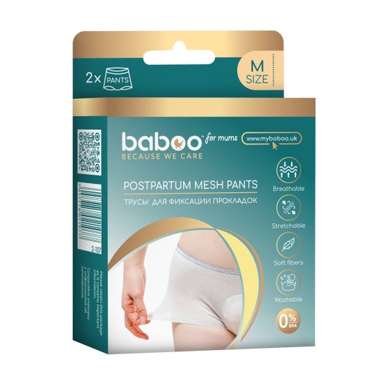 Baboo Culotte Maille Post-Partum Moyenne 2uts