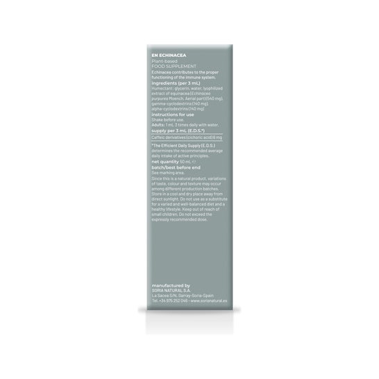 Soria Natural Échinacée Extrait 50ml