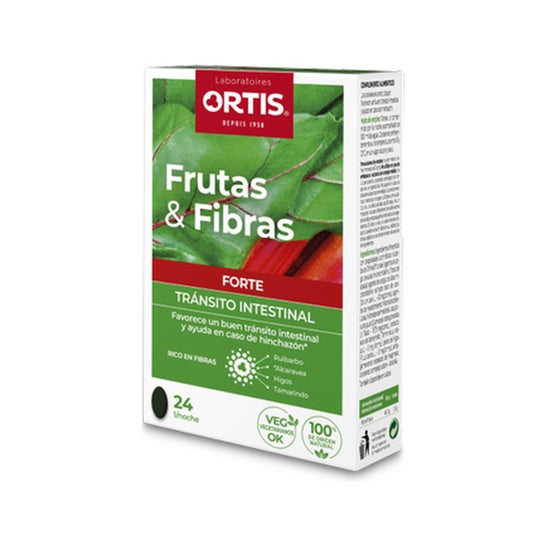 Fruits & Fibres Forte Transit Intestinal 24 Comprimés