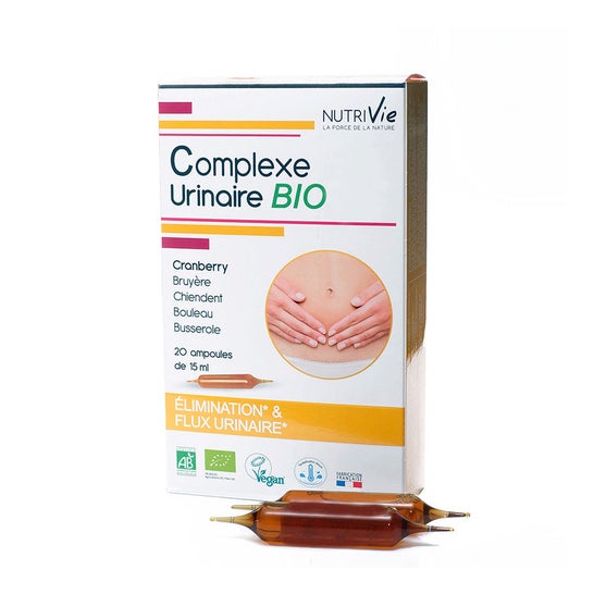 Nutrivie Ampoules Complexe Urinaire Bio 20x15ml