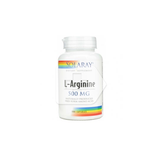 Solaray L-arginine 500mg 100cáps 500mg 100cáps