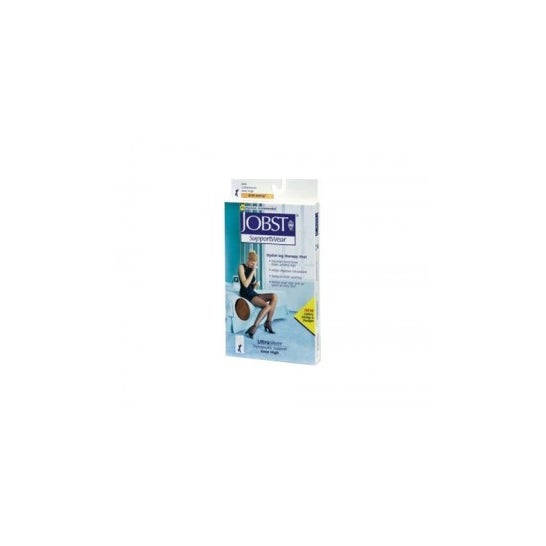 Jobst long stocking (A-F) lacet normal compression normale noir taille 6