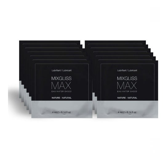 Mixgliss Max Anal Dilator Lubricant Pack 12 Single Dose 4ml