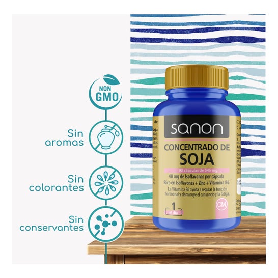 Sanon concentré de soja riche en isoflavones 100caps