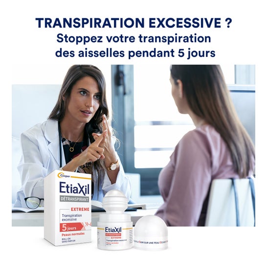 Etiaxil Détranspirant Extreme Peaux Normales Roll-On 15ml