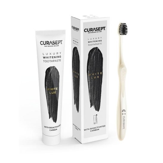 Curasept Pack White Lux Dentifrice 75ml + Brosse Dents 1 Unité