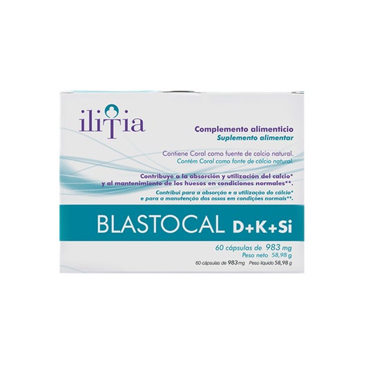 Ilitia Blastocal D+K+Si 60 Capsules
