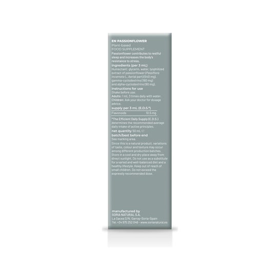 Extracto Pasiflora Xxi 50 Ml Soria Natur *