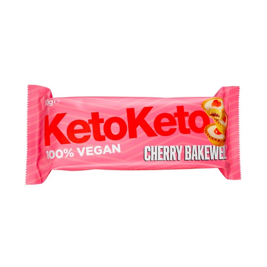 Keto Keto Vegan Barre d'amandes aux cerises 50g