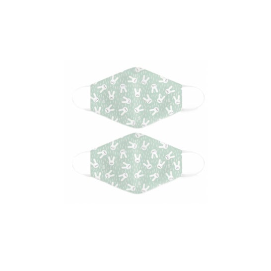 Suavinex Masque Enfant +10 Ans Vert 2 Unités