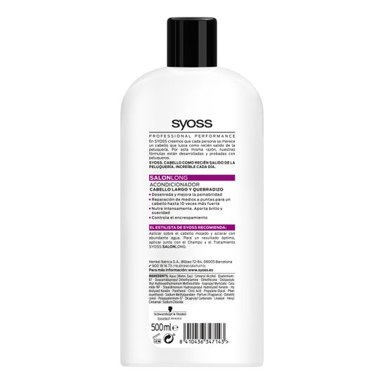 Syoss Conditionneur Salonlong 500ml