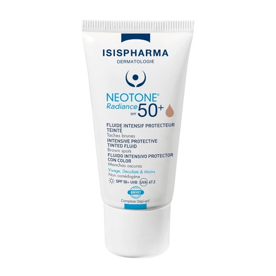 Isispharma Neotone Radiance SPF50+ Fluide Intensif Protecteur Teinté 30ml