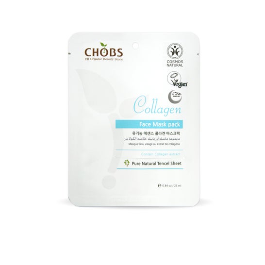 Chobs Collagen Essence Facial Mask 1pc