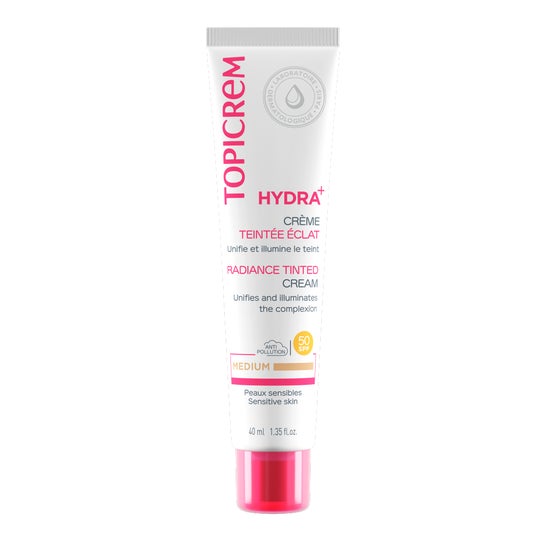 Topicrem Hydra+ Crème Teintée Éclat Medium 40ml