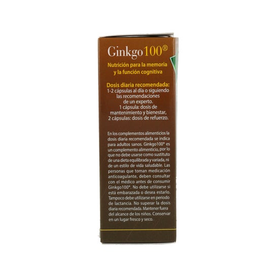 Ginkgo 100 % naturel 60 gélules