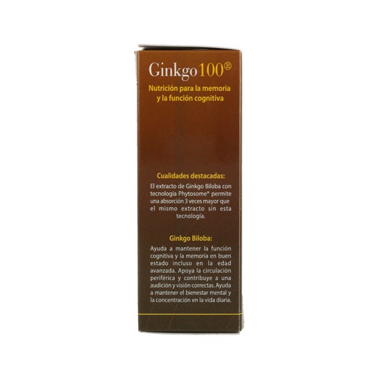 Ginkgo 100 % naturel 60 gélules