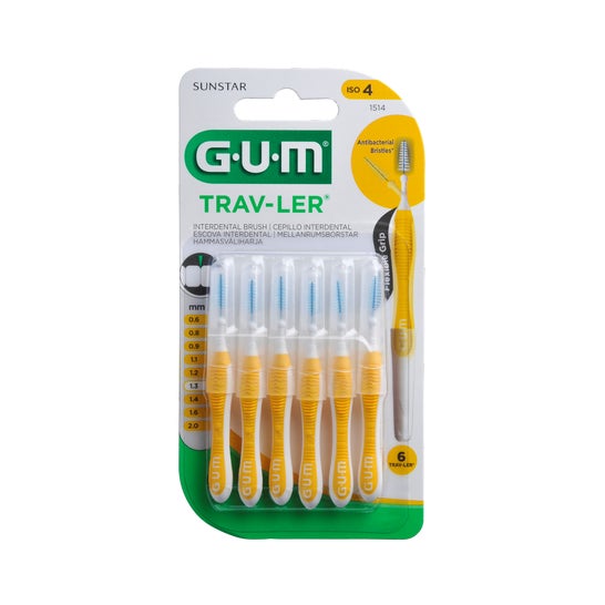 GUM Trav-Ler Brosse Interdentaire 1,3 mm 6 Unités