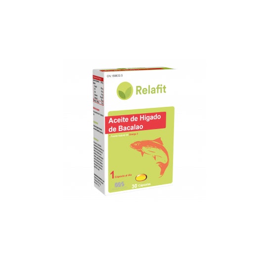 Relafit MS Cod Liver Oil 30caps