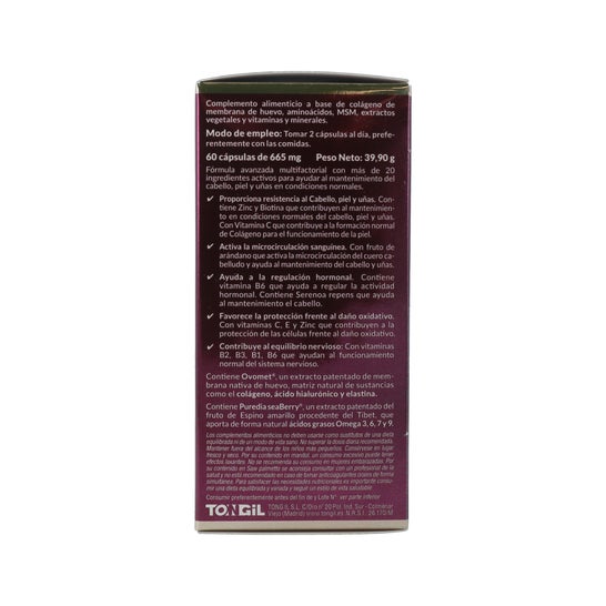 Estado Puro Cheveux Peau & Ongles Clinic 60caps
