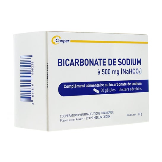 Cooper Bicarbonate De Sodium 500mg 50 Gélules
