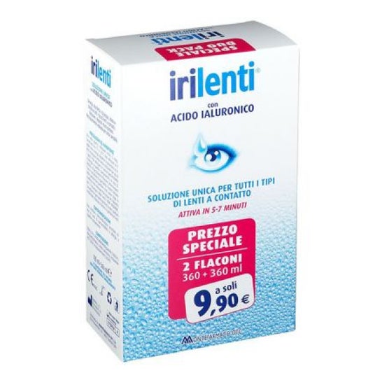 Irilenti Acido Ialuronico Duo Pack 720ml