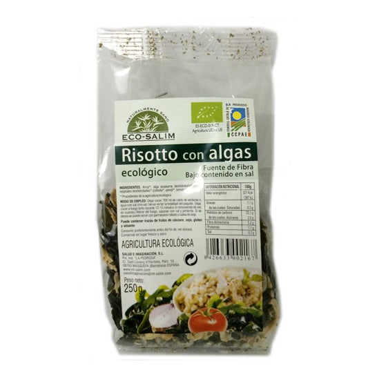 Risotto aux algues marines Int-Salim Eco 250g Risotto aux algues marines Int-Salim Eco 250g